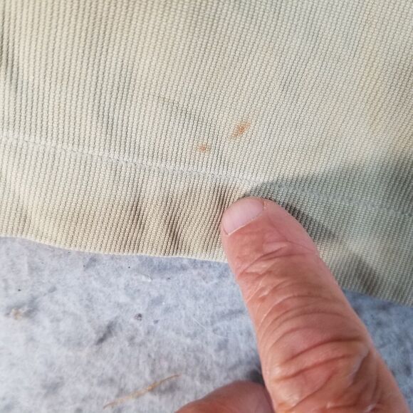 Tommy Bahama silk shorts men's 33 x 8.5 light green flawed - Picture 12 of 13